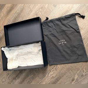 Jack Erwin Shoe Box & Dust Bag